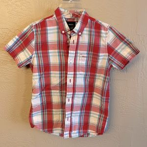 Boys Small RVCA button down shirt